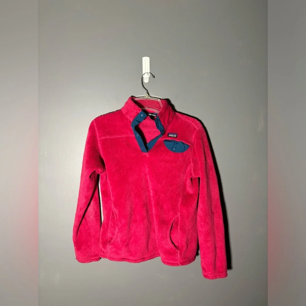 Patagonia Re Tool Snap-T Fleece Girls Size XL/14